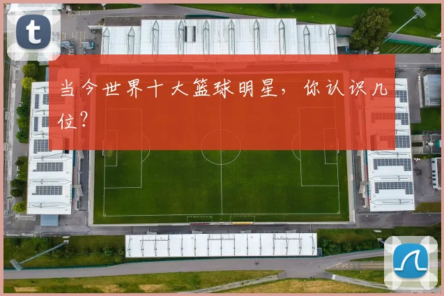 当今世界十大篮球明星,你认识几位?